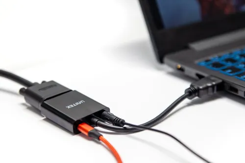 Unitek Y-6333 adapter HDMI to VGA + audio na Arena.pl
