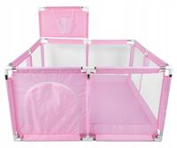 VIGO KOJEC DLA DZIECI SUCHY BASEN Z KOSZEM RÓŻOWY