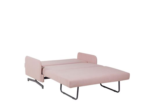 Sofa rozkładana różowa BELFAST na Arena.pl