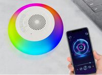 BEZPRZEWODOWY GŁOŚNIK WODOODPORNY DO BASENU BLUETOOTH LED RGB PŁYWAJĄCY