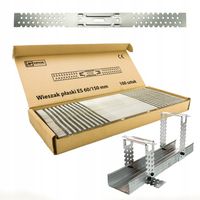 Wieszak płaski ES 60x150 do profili CD60 100szt.
