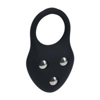 Silicone Training Cockring - L - Black