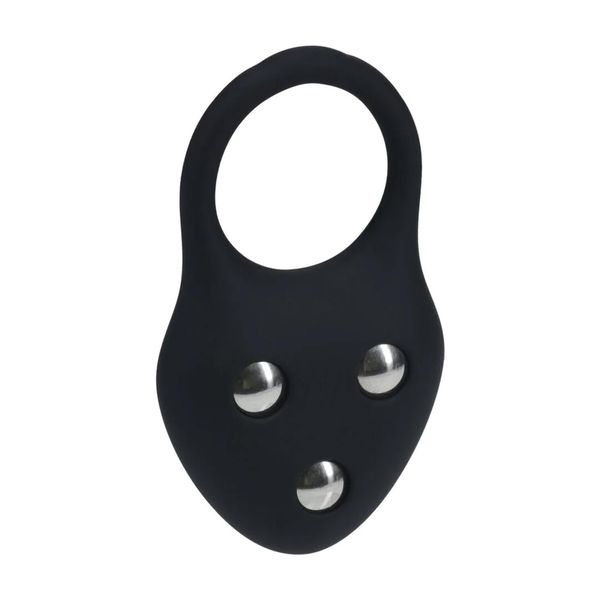 Silicone Training Cockring - L - Black zdjęcie 1