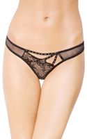thongs 2441 - black m/l