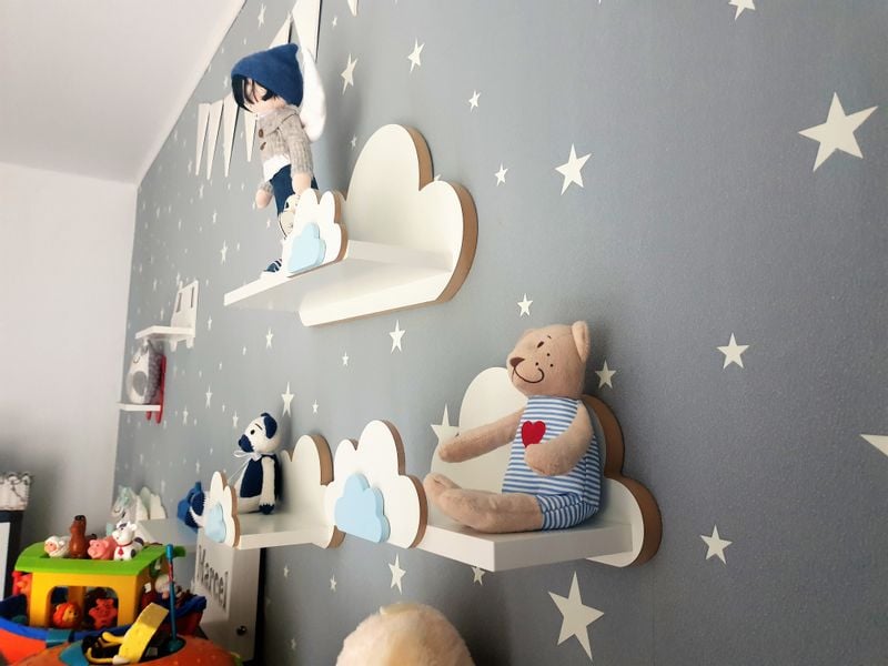 Półki chmurki zestaw półka chmurka SKANDYNAWSKIE zdjęcie 8