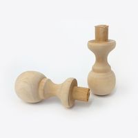 Noga, nóżka drewniana meblowa ∅ 52 x H 95 mm - WY0085