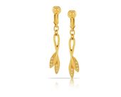 klipsy gałązki z kryształkami preciosa z kolekcji classic (e9930au)