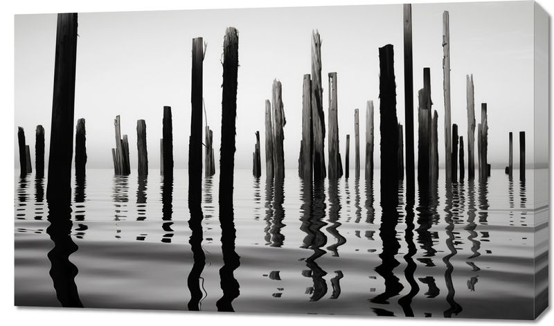 Obraz 100x60cm Refleksje Nad Wodą zdjęcie 1
