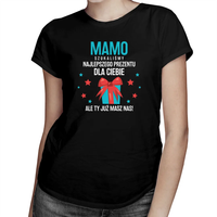 Mamo, szukaliśmy najlepszego prezentu dla Ciebie KOSZULKA DLA MAMY