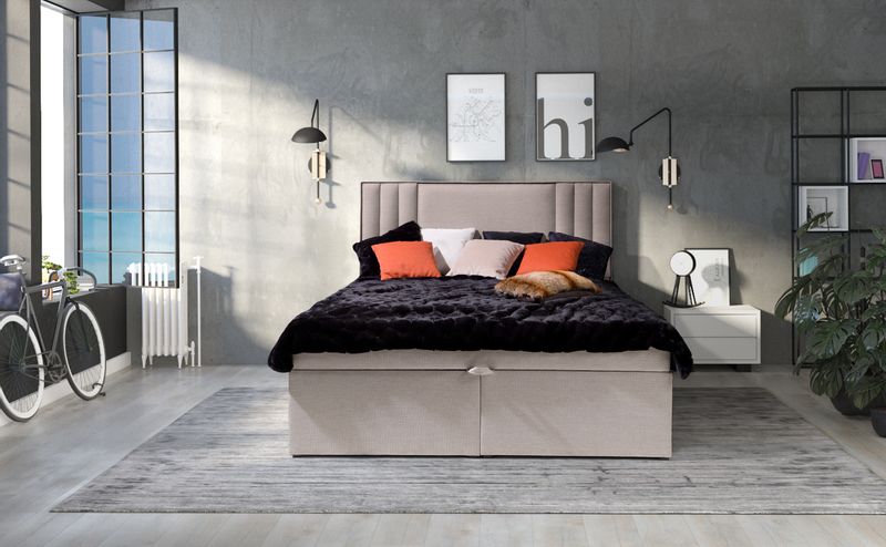 Łóżko kontynentalne COSMO 80X200 zdjęcie 1