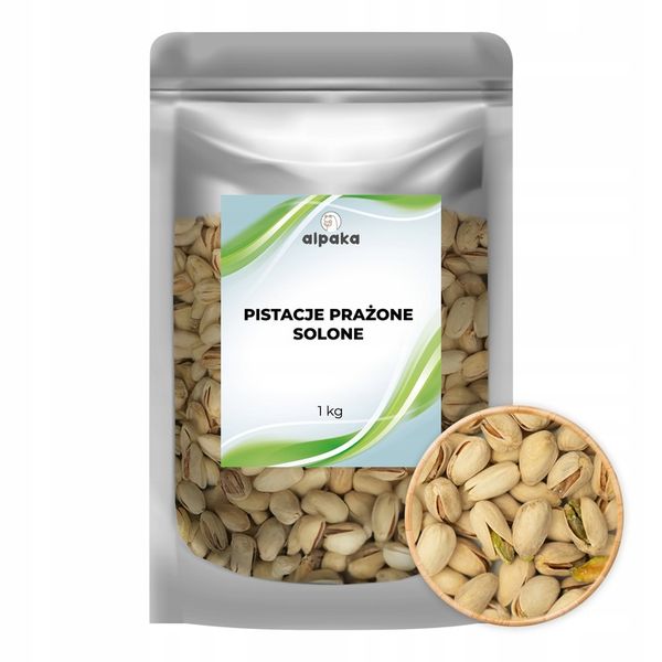 PISTACJE PRAŻONE SOLONE 1kg ALPAKA zdjęcie 1