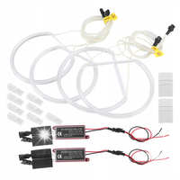 4 X OCZY ANIOŁA 12 V RINGI CCFL DO BMW E46 SEDAN 1995-2005 BIAŁY