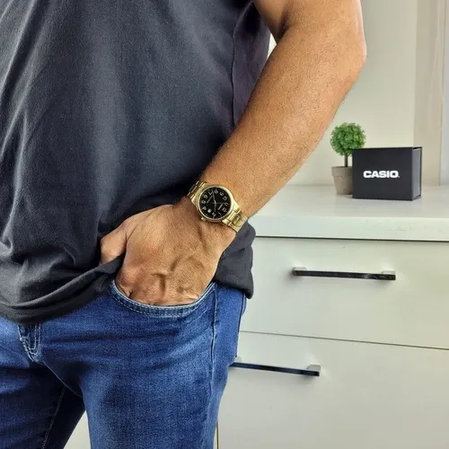 ZEGAREK MĘSKI CASIO MTP-V002G-1B (zd103a) + BOX zdjęcie 7