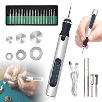 Pioro z grawerem Wielofunkcyjny elektryczny długopis do grawerowania 43szt.