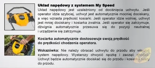 Kosiarka spalinowa z napędem Cub Cadet LM3 DR53S 4w1 MYSPEED z koszem MOCNA na Arena.pl
