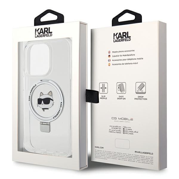 Etui Karl Lagerfeld do iPhone 15 Pro Max, Biały, MagSafe zdjęcie 8
