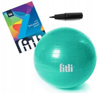 PIŁKA REHABILITACYJNA Gimnastyczna 75cm do ćwiczeń fitness ANTIBURST