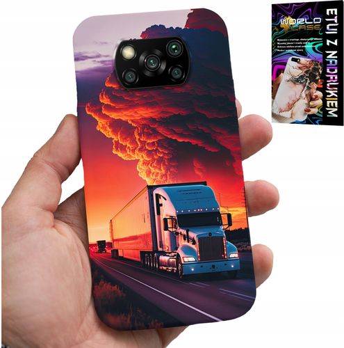 ETUI DO XIAOMI POCO X3 - TIR CIĘŻARÓWKA CASE + SZKŁO HARTOWANE na Arena.pl