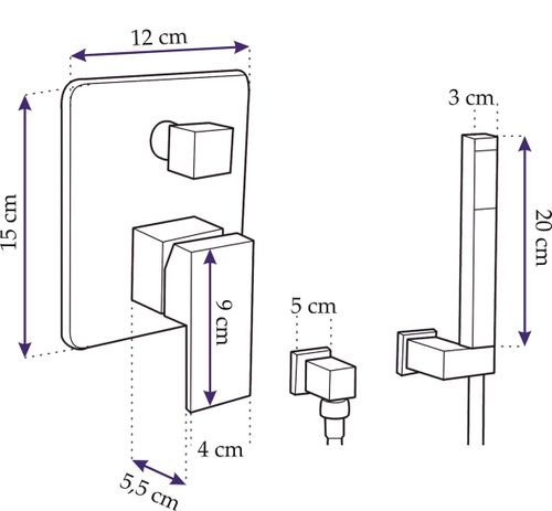 Bateria podtynkowa NOTTE 3 na Arena.pl