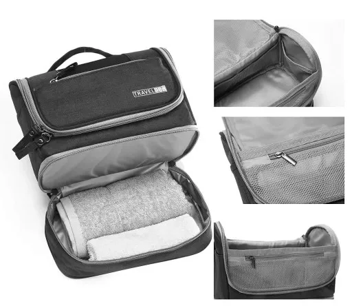 POJEMNA KOSMETYCZKA KUFEREK MĘSKA PODRÓŻNA HACZYK zdjęcie 11