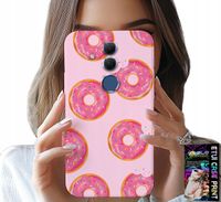 ETUI DO HUAWEI MATE 20 LITE - WZÓR Z PĄCZKAMI DONATAMI POLEWĄ CUKROWĄ