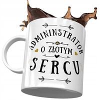 Dla Administratora Kubek Na Urodziny Na Prezent Z Nadrukiem Ze Zdjęciem