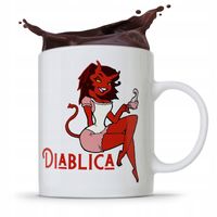 Kubek Prezent Dla Dziewczyny Żony Diablica Z Nadrukiem Ze Zdjęciem