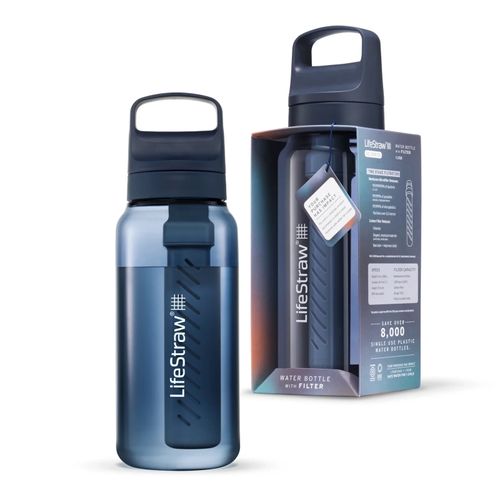 LifeStraw Go 2.0 Niebieska butelka filtrująca 1L Aegean Sea na Arena.pl