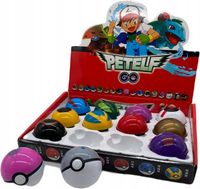 Zestaw 12 Pokeeball z Figurkami Pokeemon