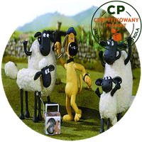 Opłatek na tort Baranek Shaun