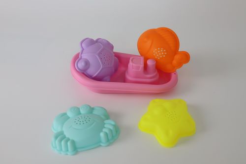 zabawki do piaskownicy Statek - różowy na Arena.pl