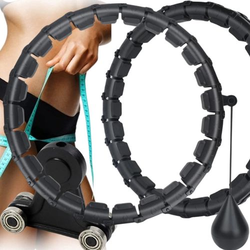 HULA HOP Z OBCIĄŻENIEM ODCHUDZAJĄCE OBCIĄZNIKIEM I WYPUSTKAMI SMART HULAHOP na Arena.pl