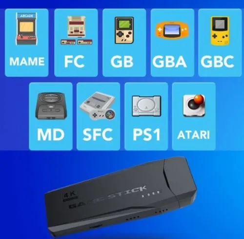 Konsola Retro Gra Telewizyjna Video Emulator + 2 Pady 20000 Gier j. Polski na Arena.pl