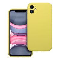 Futerał SILICONE 2mm do IPHONE 11 żółty