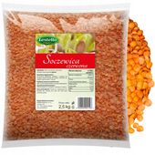 SOCZEWICA CZERWONA 2,5 KG VEGE ZDROWA NATURALNA LESTELLO