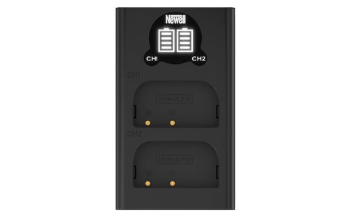 Ładowarka dwukanałowa Newell DL-USB-C do akumulatorów DMW-BLF19 na Arena.pl