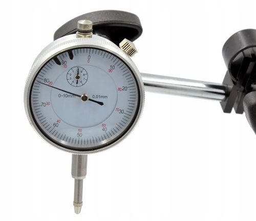 CZUJNIK ZEGAROWY STATYW MAGNETYCZNY 0-10 KOŃCÓWKI na Arena.pl