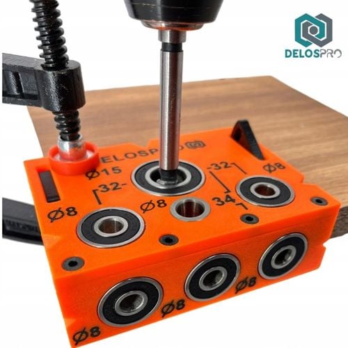 SZABLON DO WIERCENIA WZORNIK DO MIMOŚRODÓW KOŁKÓW ZNACZNIK ŁOŻYSKA 8mm na Arena.pl