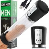 ELEKTRYCZNA POMPKA DO PENISA 5 POZIOMÓW ZASYSANIA