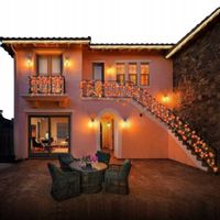 GIRLANDA LAMPKI Z JESIENNYCH LIŚCI KLONU 3M 20LED HALLOWEEN DEKORACJA DOMU GIRLANDA LAMPKI Z JESIENNYCH LIŚCI KLONU 3M 20LED HALLOWEEN DEKORACJA DOMU