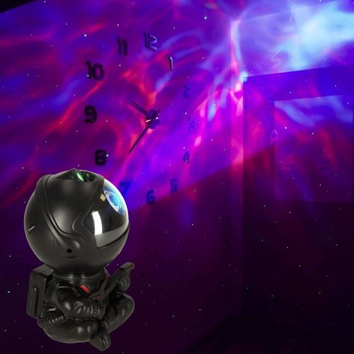 Lampka nocna dla dzieci projektor gwiazd astronauta z gitarą na pilot na Arena.pl