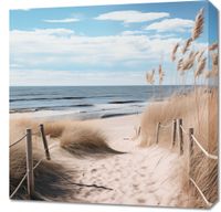 Obraz 60x60cm Nadmorski Most