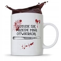 Kubek Dla Doktora Ludzie Się Przede Mną Otwierają Z Nadrukiem Ze Zdjęciem