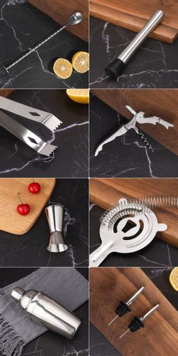 Zestaw barmański BRADFORD 10 elementów na Arena.pl