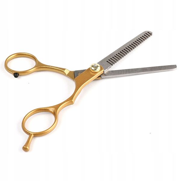 NOŻYCZKI DO STRZYŻENIA WŁOSÓW PROSTE +DEGAŻÓWKI HQ zdjęcie 2