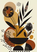 Plakat 13x18cm Ogrody Geometryczne