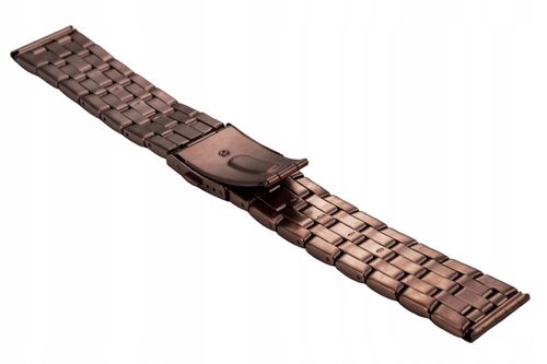 BRANSOLETA BISSET (BB018C) - BRĄZOWA 22MM na Arena.pl