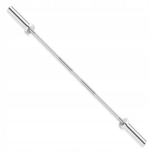 GRYF OLIMPIJSKI PROSTY STALOWY CHROMOWANY SZTANGA DO TRENINGU 220 cm 50 mm na Arena.pl