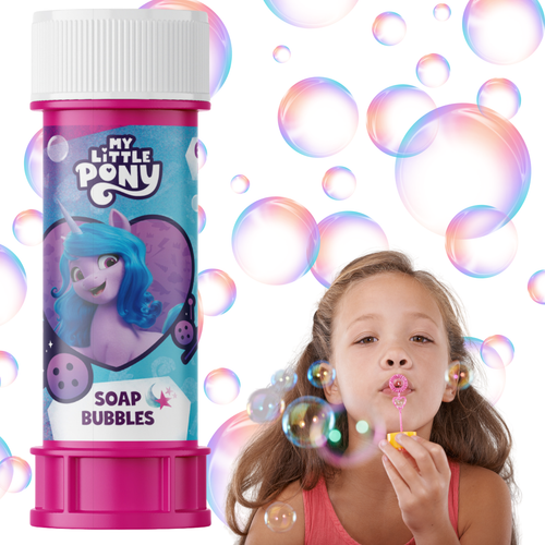 Bańki Mydlane Kolorowe My Little Pony Zestaw Dla Dzieci Płyn 60 Ml Dodo na Arena.pl
