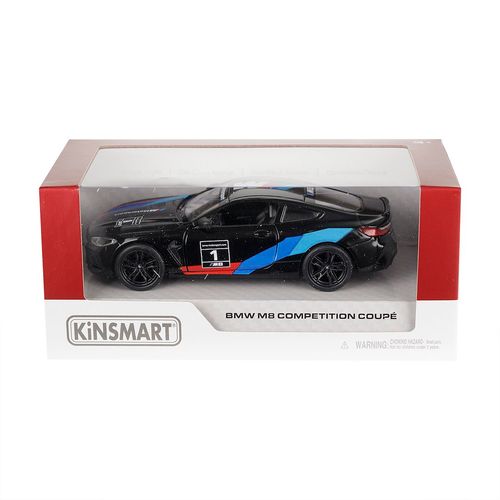 Model 1:38, BMW M8 Competition Coupe, czarny na Arena.pl